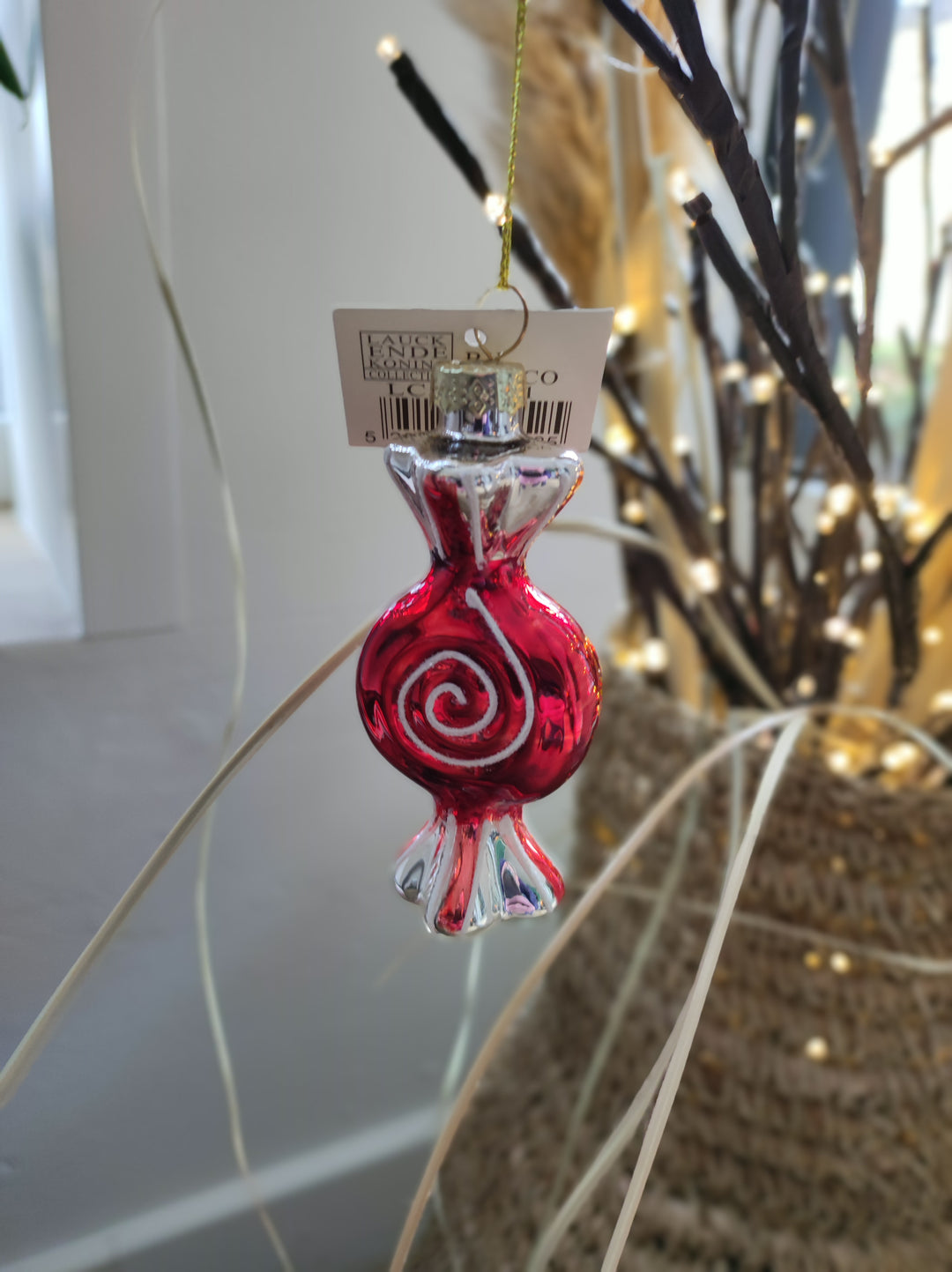 Glaskugel - Weihnachtsbaumdeko - BONBON