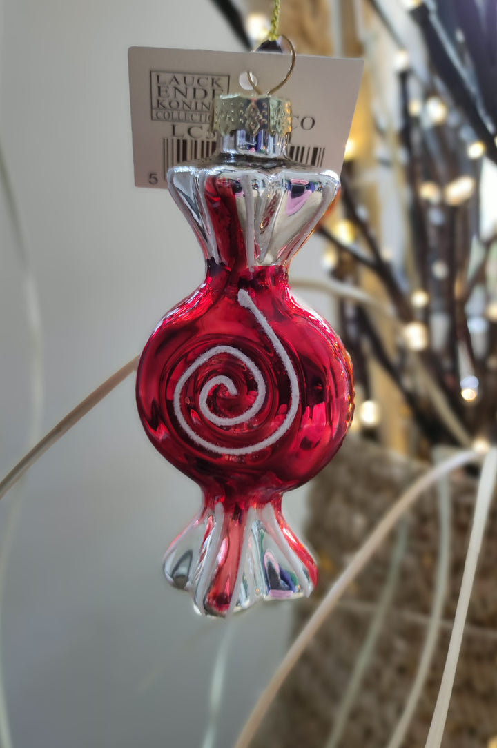 Glaskugel - Weihnachtsbaumdeko - BONBON