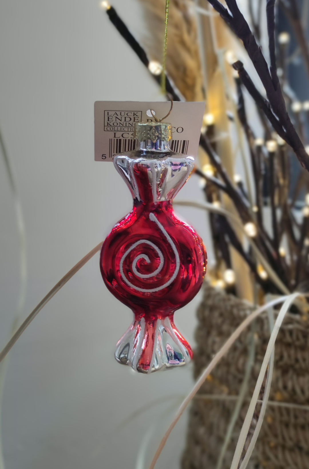 Glaskugel - Weihnachtsbaumdeko - BONBON