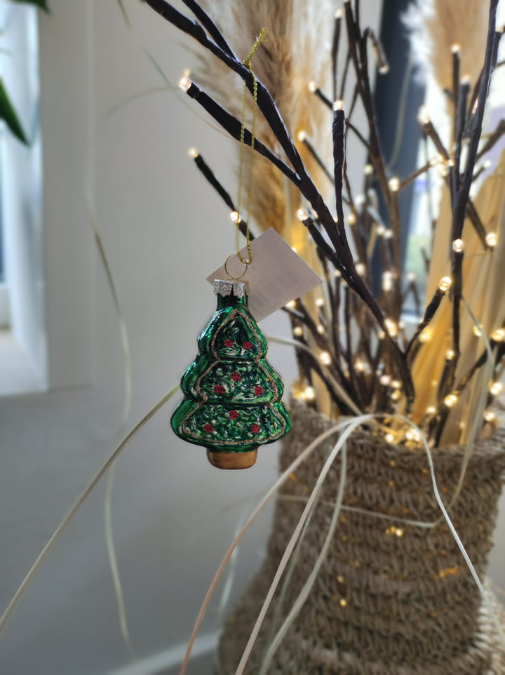 Glaskugel - Weihnachtsbaumdeko - TANNENBAUM