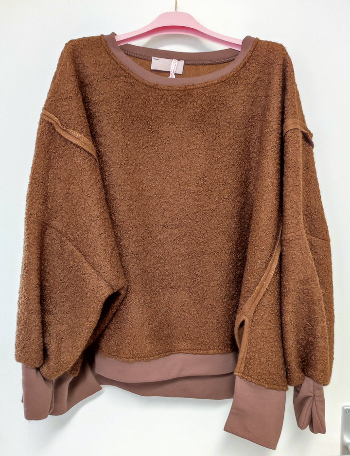 Pullover TEDDY - Oversize Sweater - 4 Farben