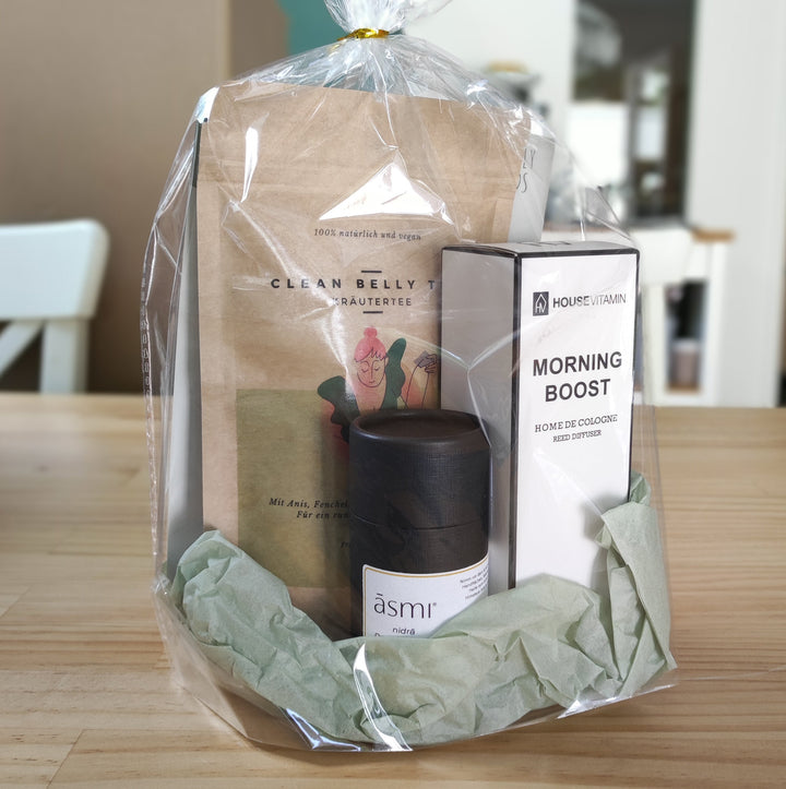 SELF CARE Bundle - CLEAN BELLY® TEA + Tiefschlaf Öl + Raumduft Diffusor - dein Reset für jeden Tag
