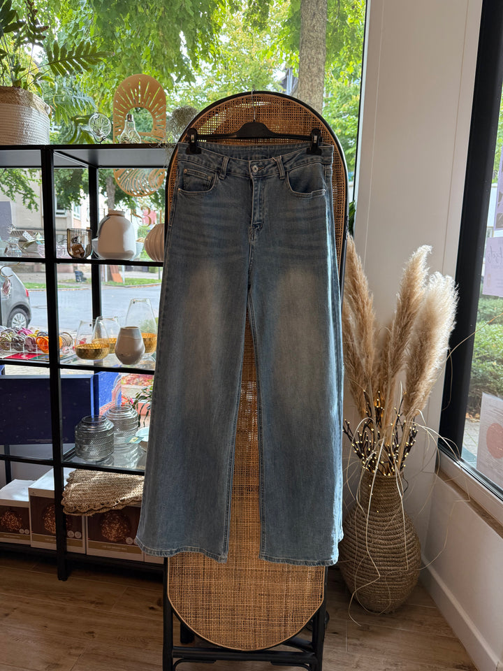 Jeans / Hose - weites Bein - XS