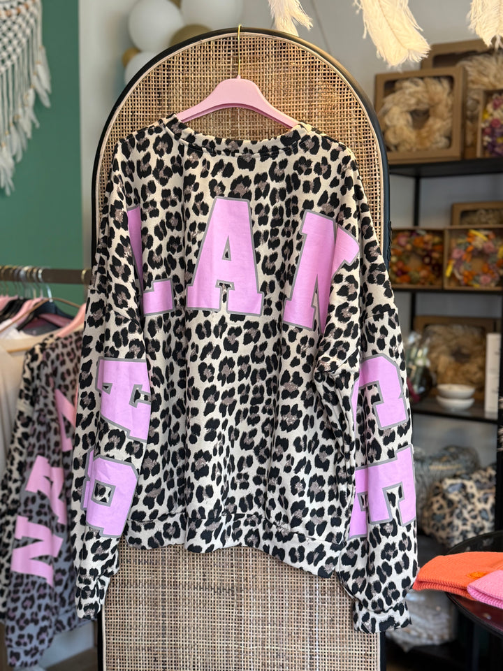 Pulli YOGA / BALANCE - Leo hell - braun