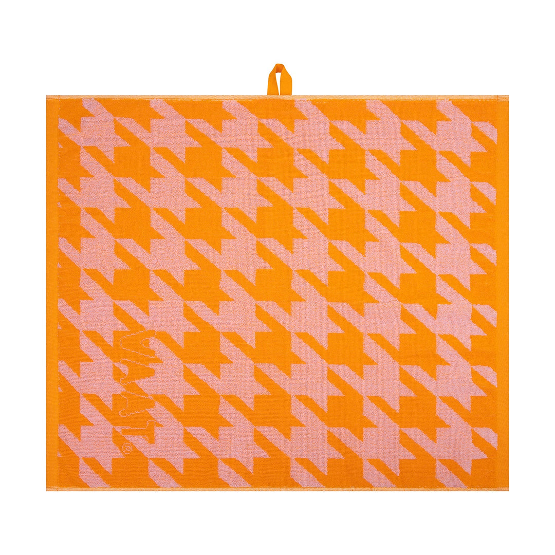 Geschenkset Geschirrtücher - Hahnentritt rosa/orange