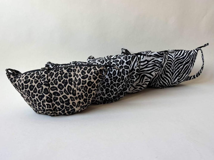 Crossbody Bag IRIS - Halbmond Tasche LEO & ZEBRA