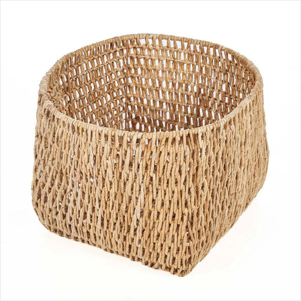 LOUH LOUH Korb - Dekokorb - Aufbewahrungskorb - Pflanzkorb - Natur XL