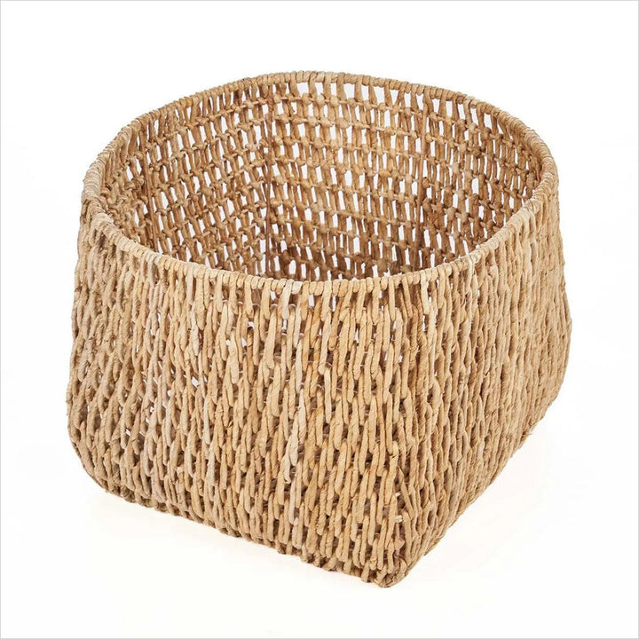 LOUH LOUH Korb - Dekokorb - Aufbewahrungskorb - Pflanzkorb - Natur XL