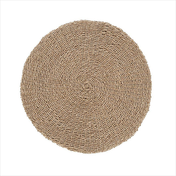 SIZALI Teppich - Rund 100 - Sisal Natur