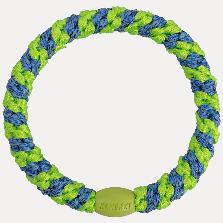 KKNEKKI Stripe Lime-Green Ocean Glitter (612)