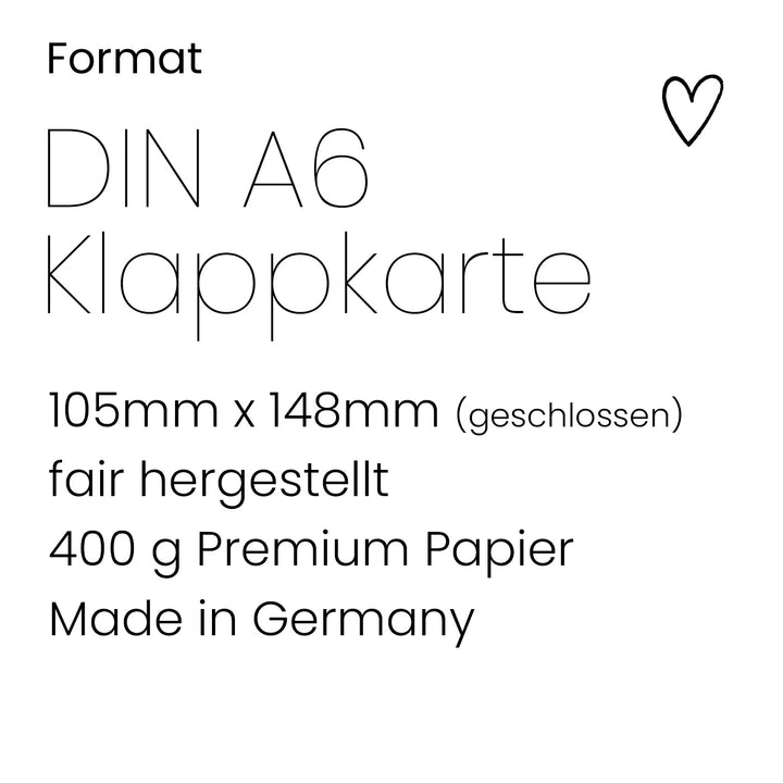 Wieder ein Jahr schöner! - Klappkarte mit Umschlag 1596