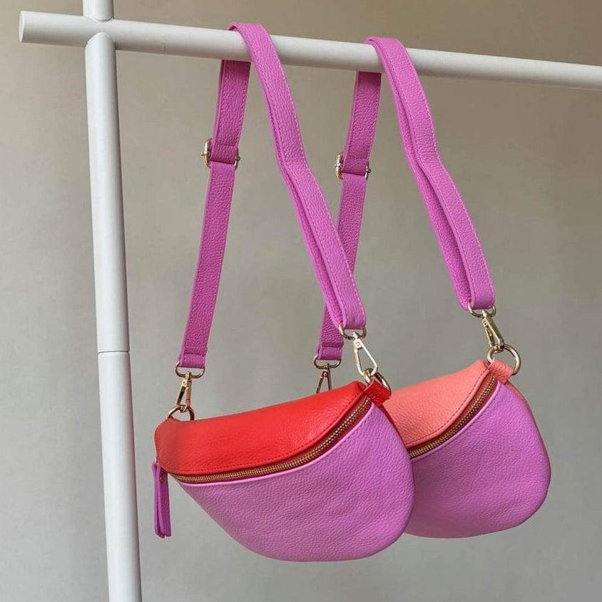 Crossbody Bag NELLY - Hüfttasche Leder