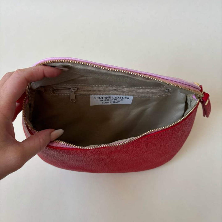 Crossbody Bag NELLY - Hüfttasche Leder