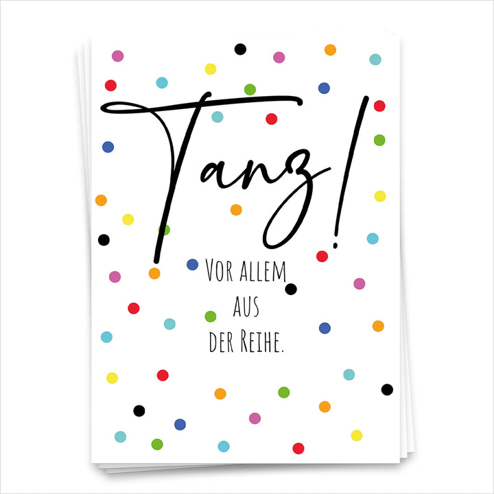 Tanz! Vor allem aus der Reihe - Postkarte 1112