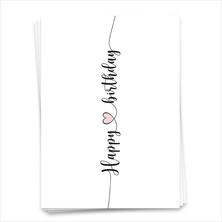Happy birthday - Postkarte 1727