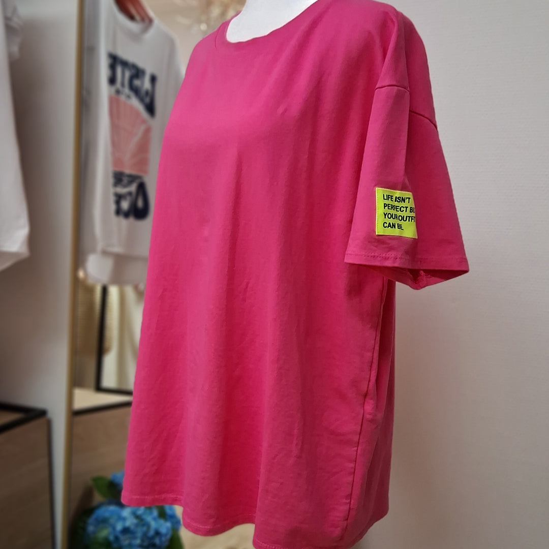T-Shirt - Statement Patch Neon - div. Farben