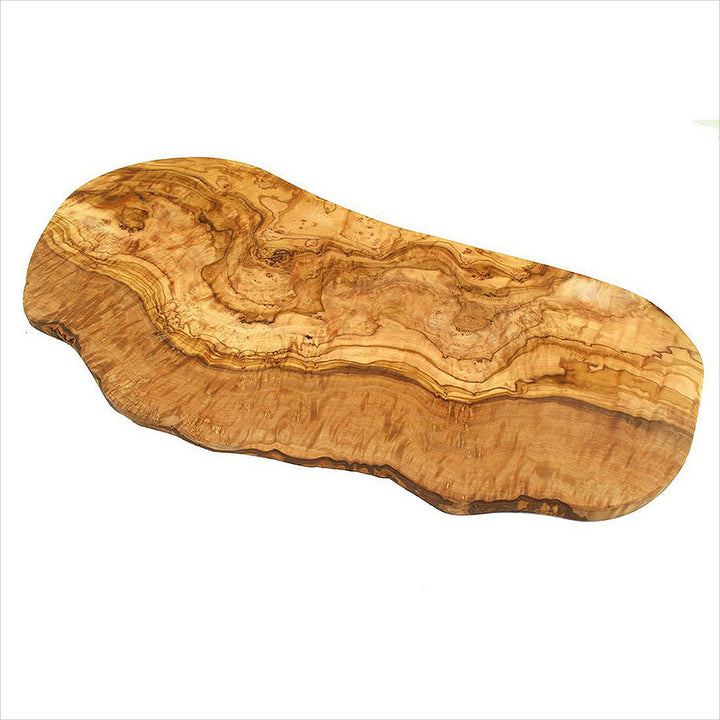 Schneidebrett RUSTIKAL XXL aus Olivenholz (L>50 cm)