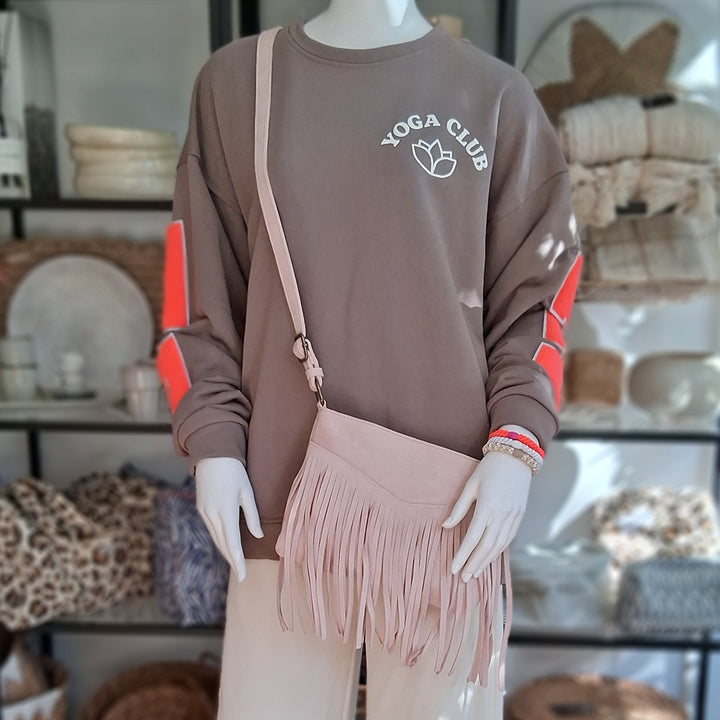 FASHION Bundle - Pulli YOGA CLUB + Fransentasche + 3x Original KKNEKKI