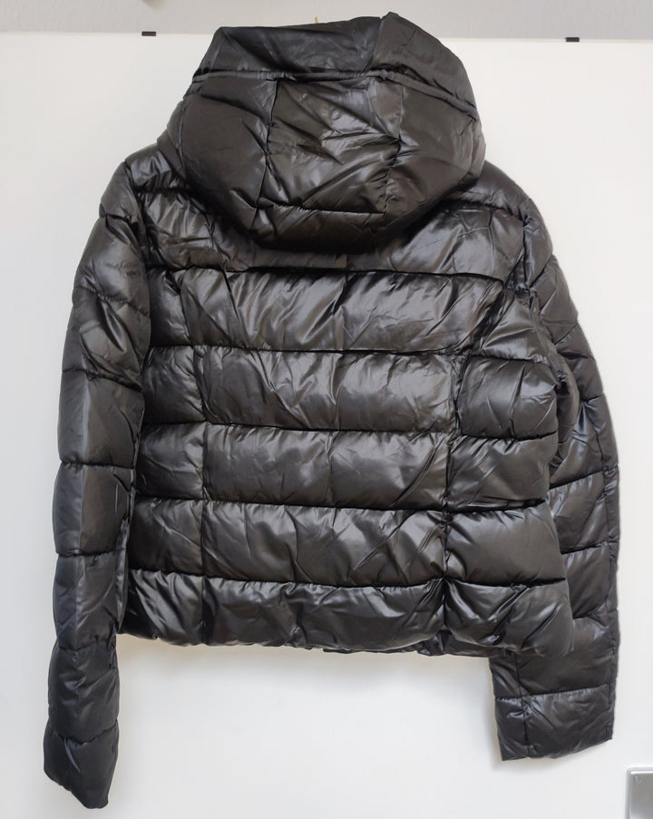 Jacke - Steppjacke - Pufferjacke - kurz, schwarz - S/M