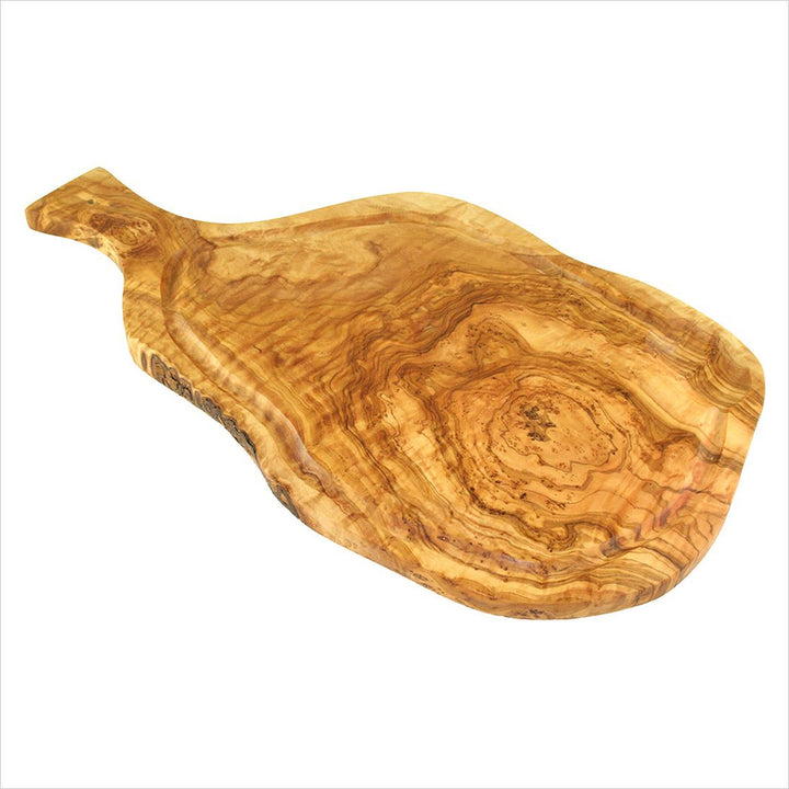 Tranchierbrett mit Saftrille & Griff  (L40-45cm)