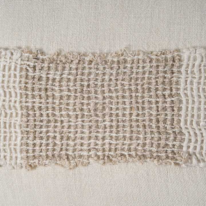 LINEN THREADS Kissenbezug - Leinen Natur 50x50