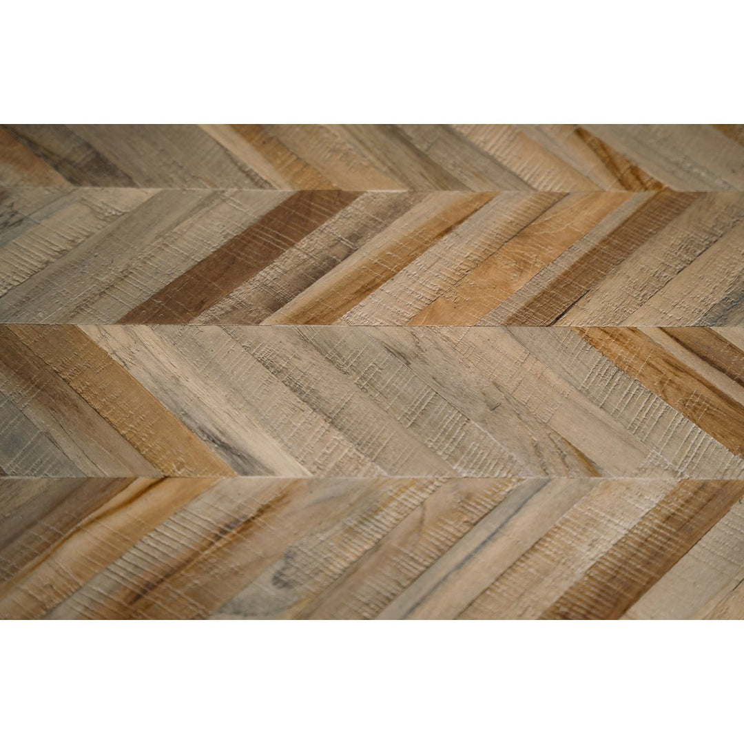 HERRINGBONE Holzbank 110cm