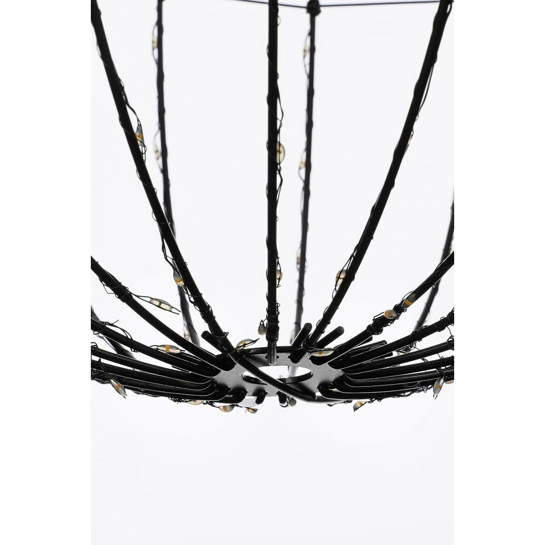 LED Weihnachtsdeko - Kugelrahmen - warmweiß - Ø60 cm