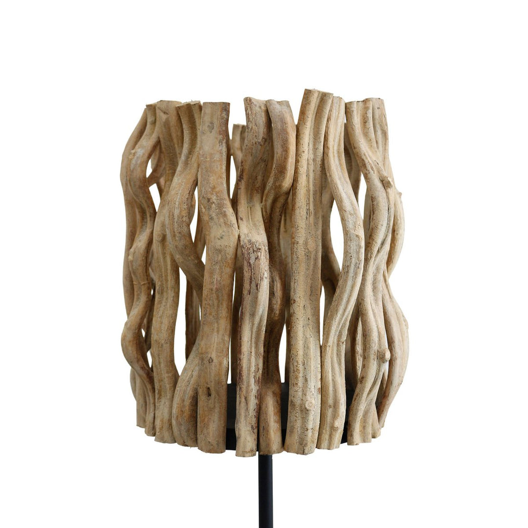 Stehleuchte WALT - Deko Lampe - Treibholz Natur 140cm