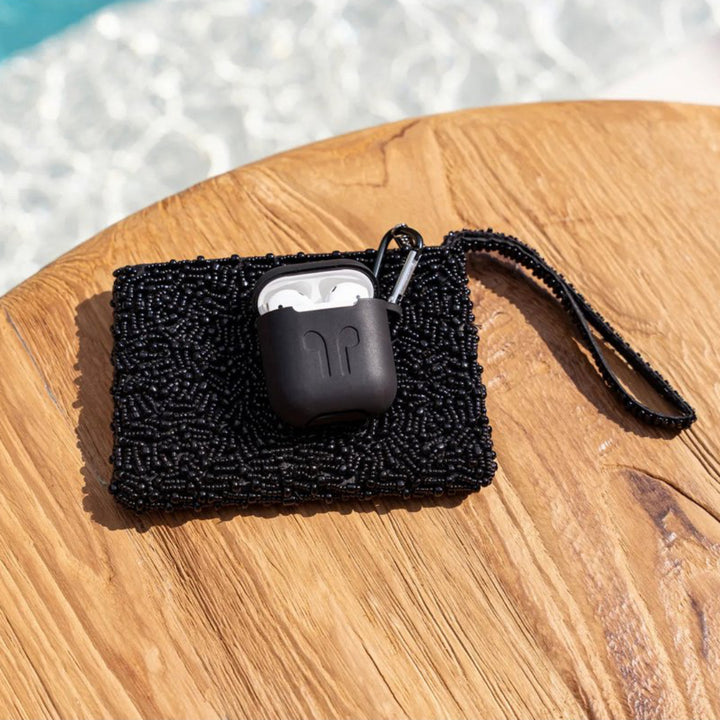 BLACK PEARL Tasche - Mini Clutch - Handgelenkstasche - Geldbeutel