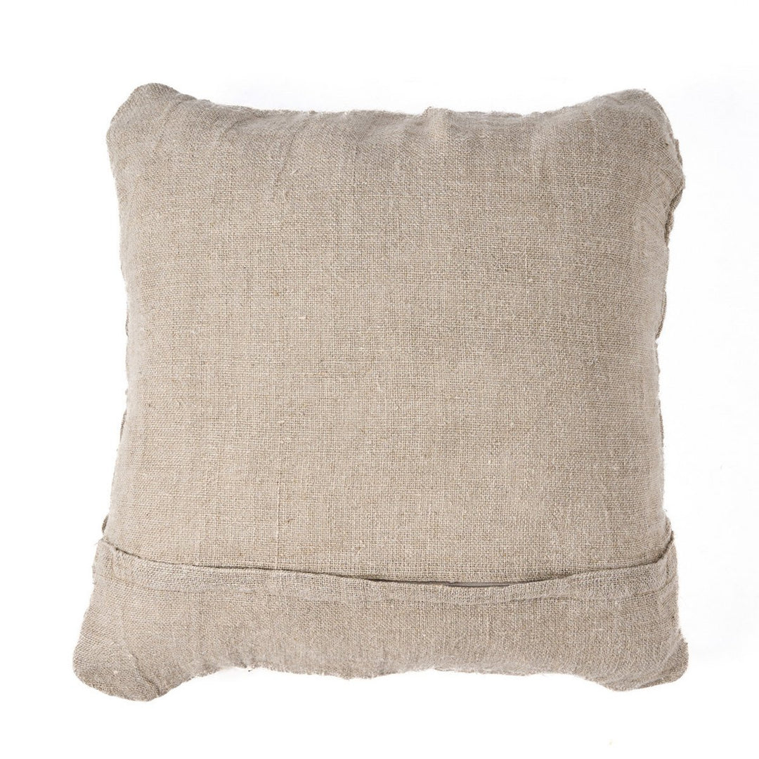 LINEN CROSIER Kissenbezug - Leinen Natur 50x50