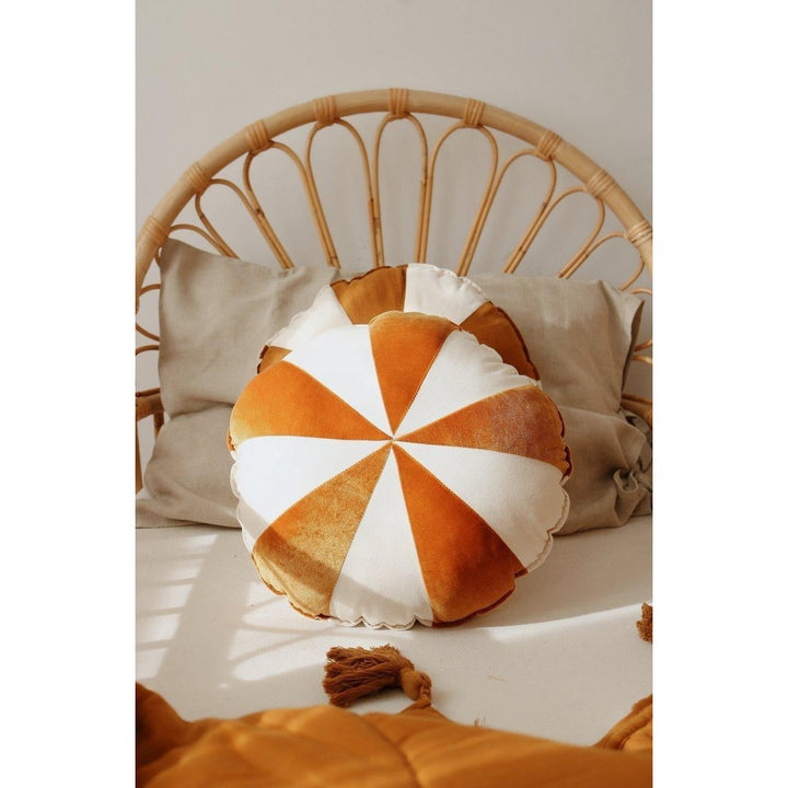 CANDY Patchwork-Kissen / Gold