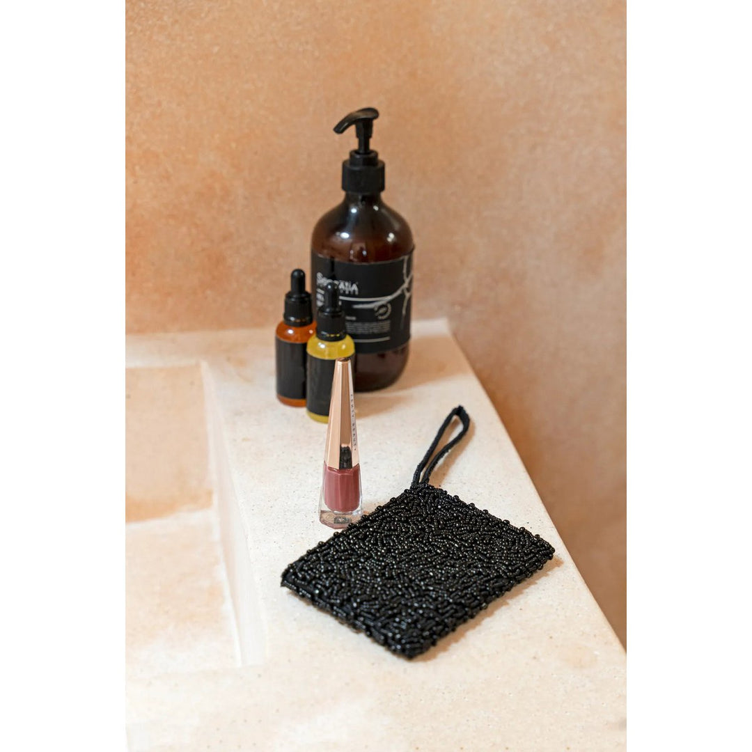 BLACK PEARL Tasche - Mini Clutch - Handgelenkstasche - Geldbeutel