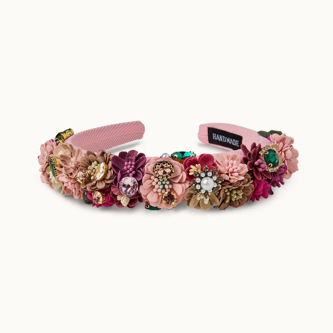 Haarkranz Blumen Haarreif ROSA