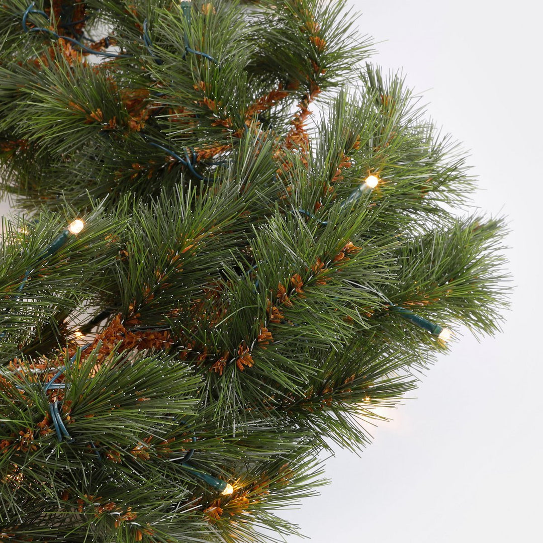 Girlande mit LED-Beleuchtung "Forest Frosted"- Weihnachtsdeko - L270cm