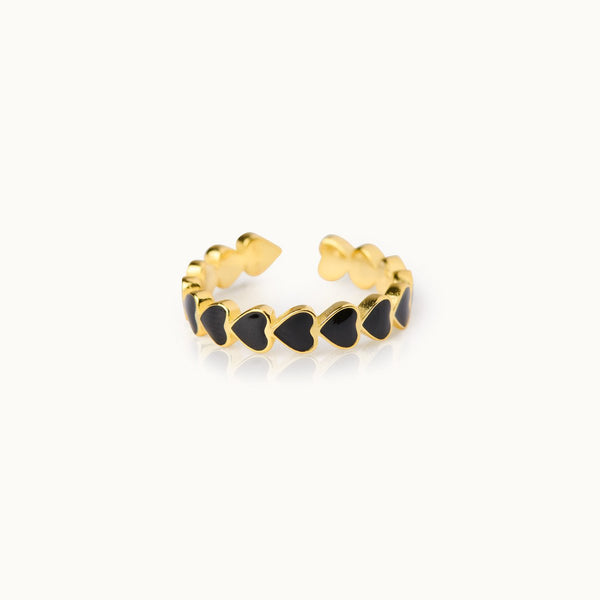 Ring - The Heart - Schwarz