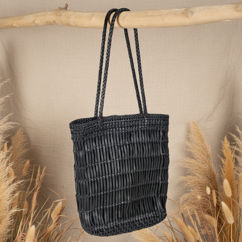 HAUTE TOTE BAG Ledertasche - Schultertasche - Beuteltasche