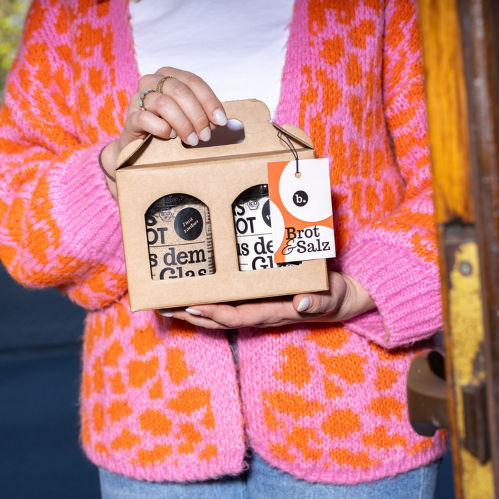 Das Brot aus dem Glas - Geschenkbox BROT & SALZ - 3x 2er Set wählbar