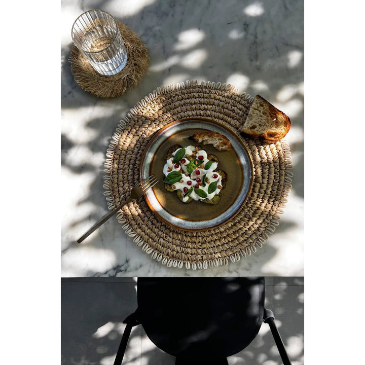 RAFFIA SHELL Tischset - Platzset - Wanddeko