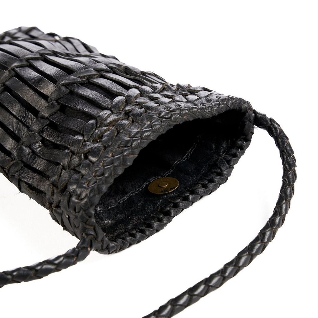 DIAL DIVA PHONE BAG Ledertasche - Handytasche - kleine Umhängetasche