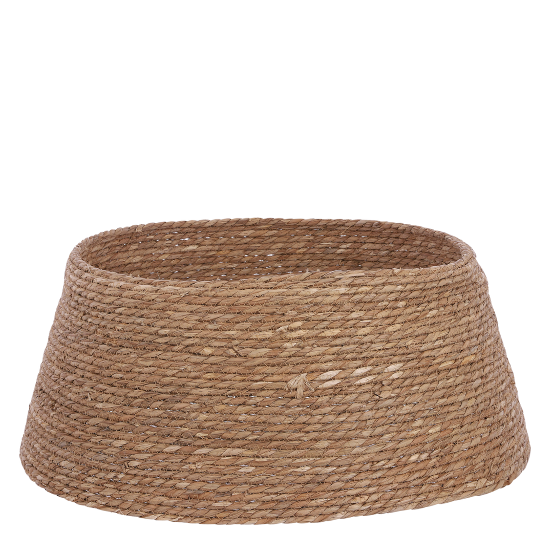 Ständerabdeckung - Weihnachtsbaum Korb - Seegras - Naturbraun - Ø58cm