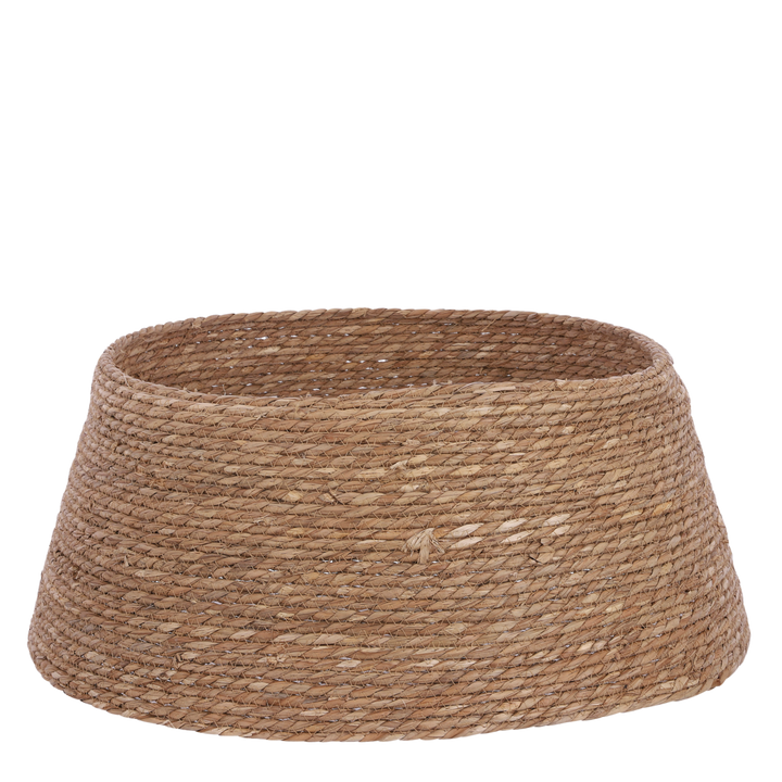 Ständerabdeckung - Weihnachtsbaum Korb - Seegras - Naturbraun - Ø58cm