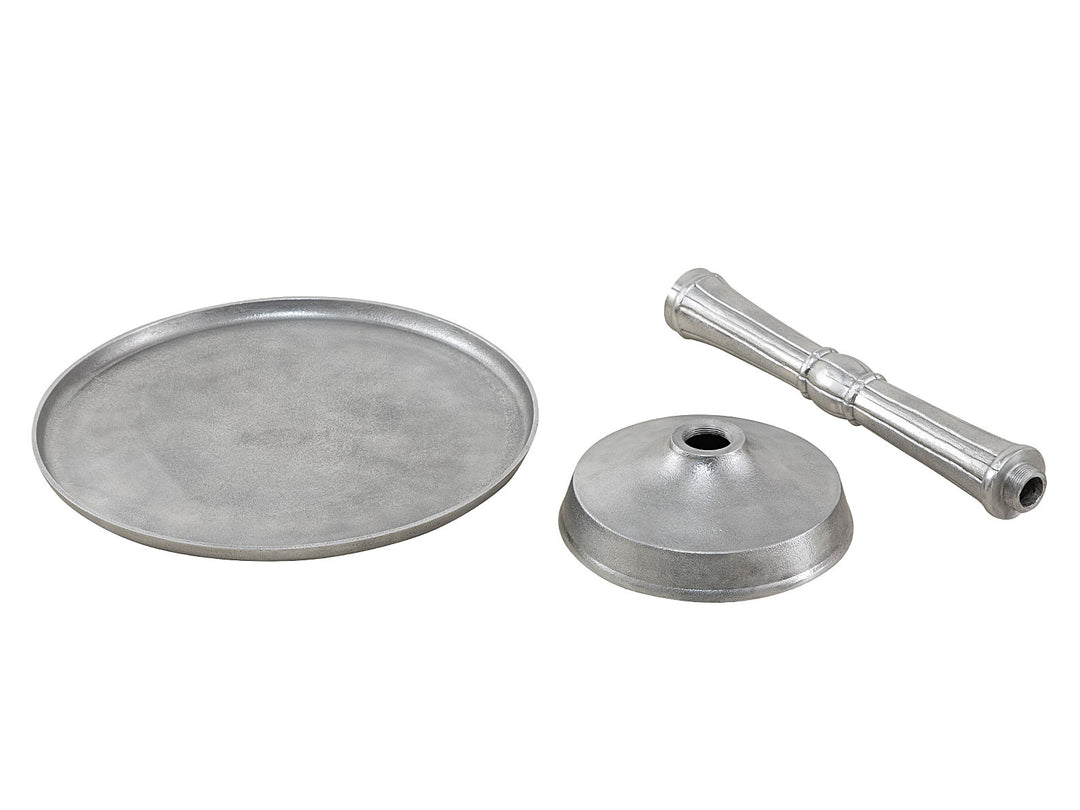 Beistelltisch - Dekotisch ADLON - Metall Silber