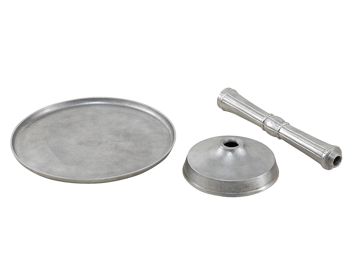 Beistelltisch - Dekotisch ADLON - Metall Silber