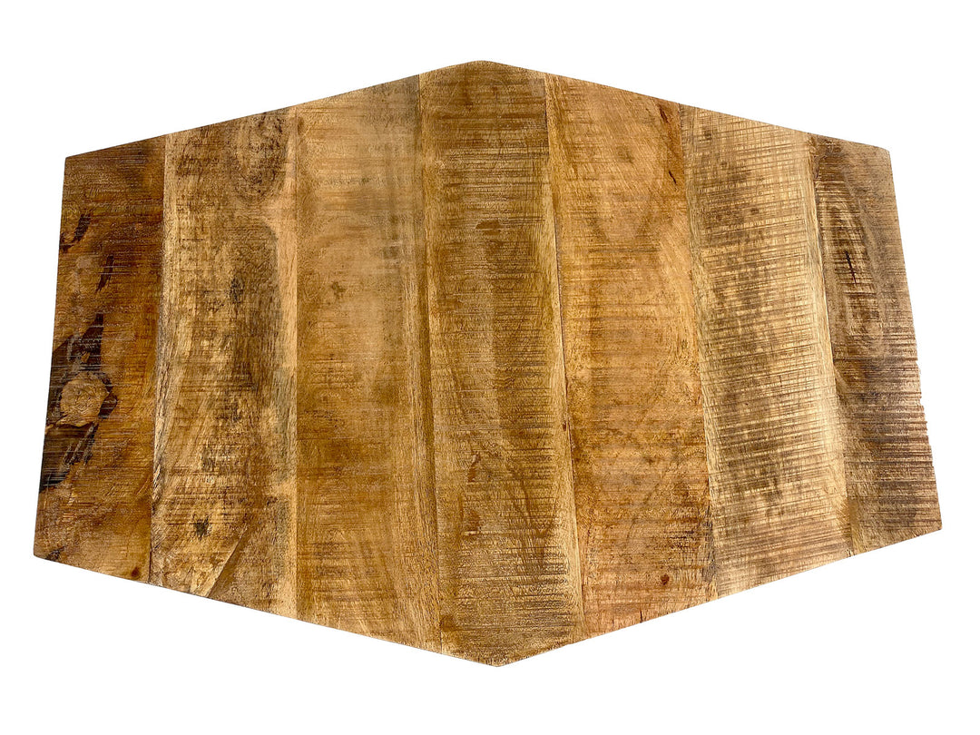 Couchtisch - Beistelltisch - Wohnzimmer Tisch LYON - Metall-Gestell schwarz