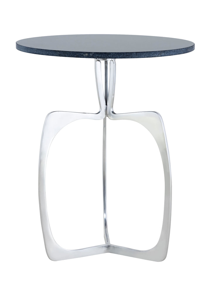 Beistelltisch SOHOO - Dekotisch Marmor - Gestell silber oder gold