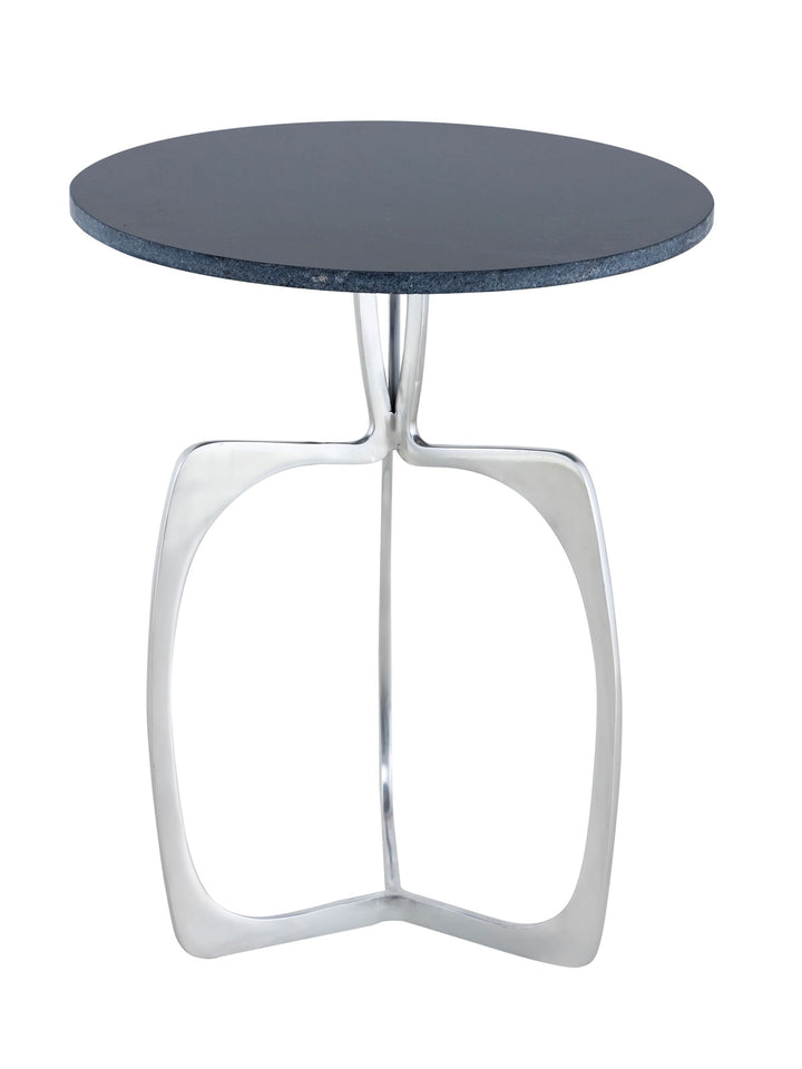 Beistelltisch SOHOO - Dekotisch Marmor - Gestell silber oder gold