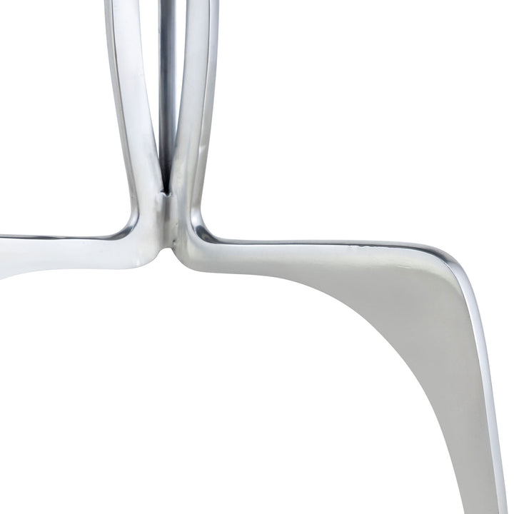 Beistelltisch SOHOO - Dekotisch Marmor - Gestell silber oder gold