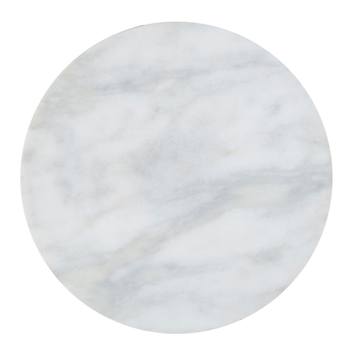 Beistelltisch SOHOO - Dekotisch Marmor - Gestell silber oder gold