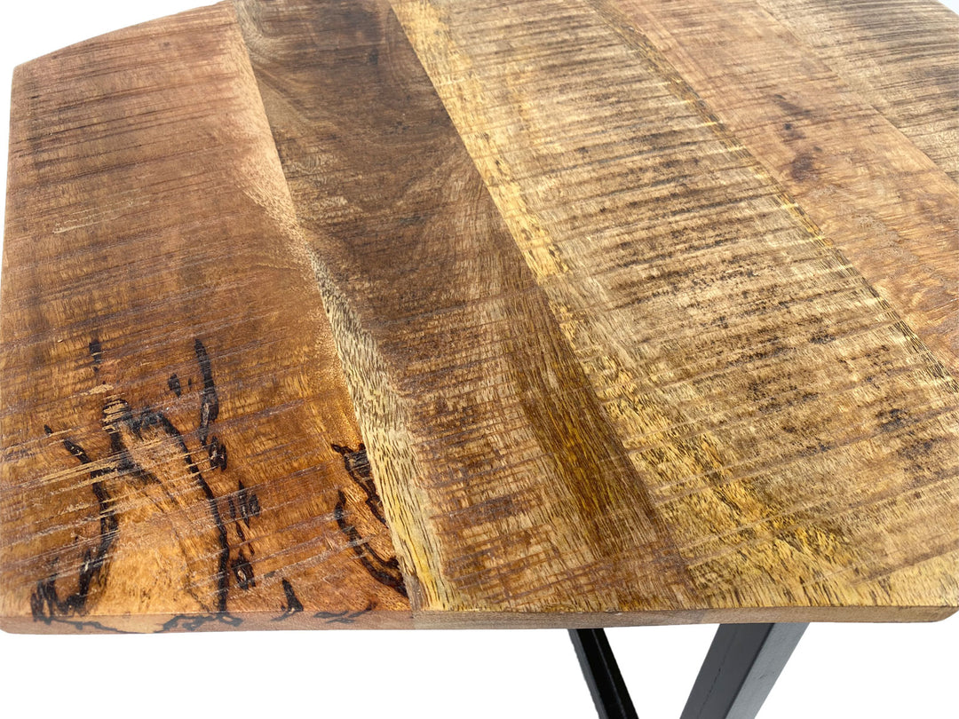 Couchtisch NIZZA - Beistelltisch - Wohnzimmer Tisch - Metall-Gestell schwarz o. silber