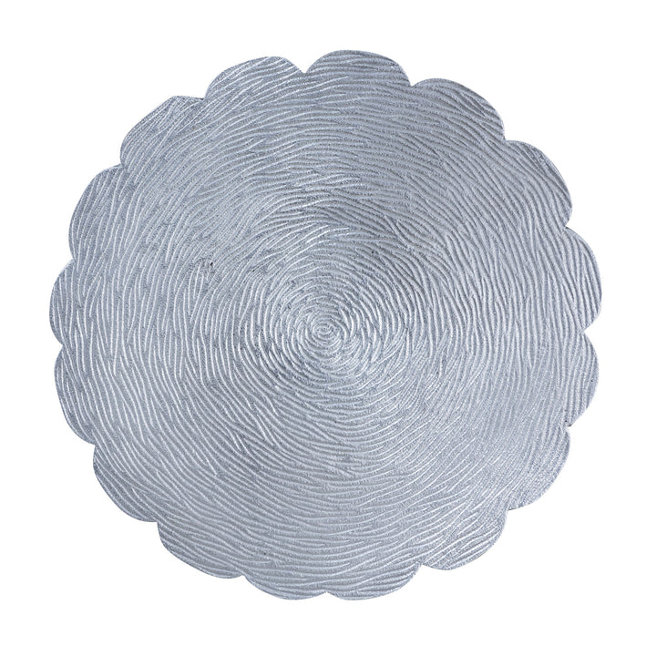 Beistelltisch - Dekotisch HILTON - Design Tisch - Aluminium mit Struktur silber o. gold